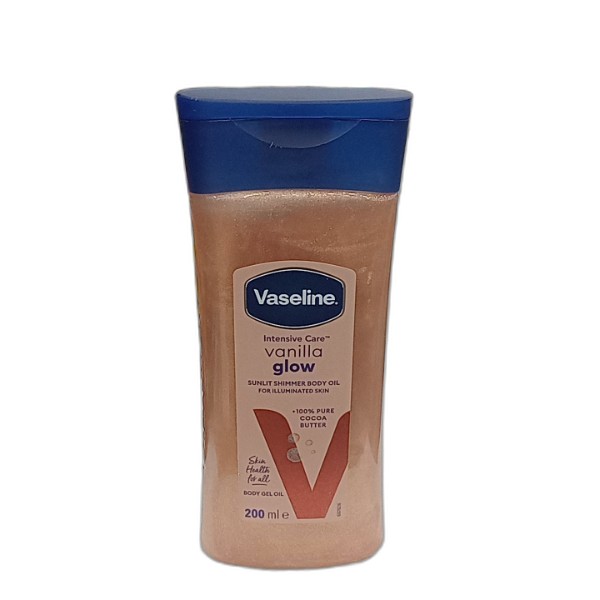 VASELINE BODY OIL SHIMMER VANIL