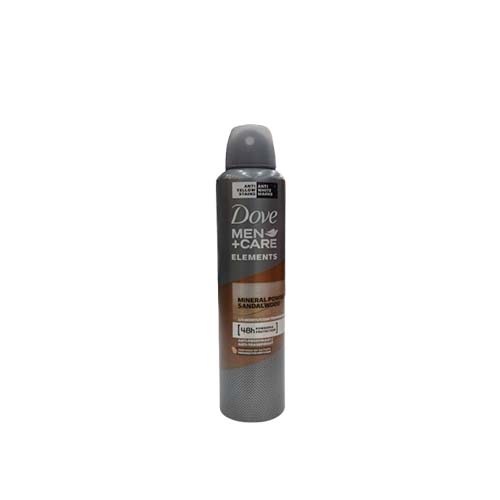 DOVE SPRAY 250ML MINERAL SANDALWOOD