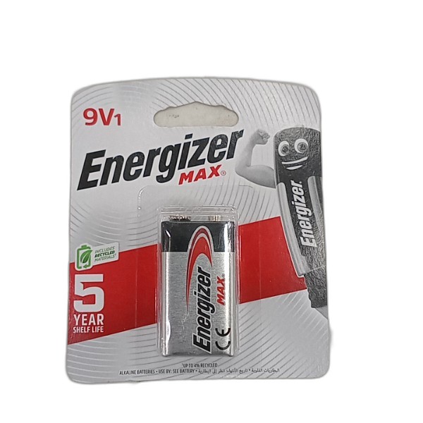 ENERGIZER MAX 9V BATTERY
