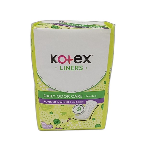 KOTEX PAD LINERS 30PCS LONGER W