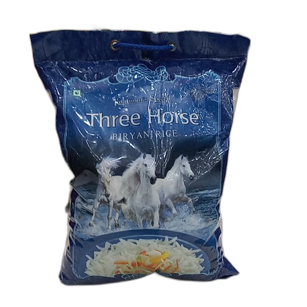 KOHINOOR THREE HORSE BIRYANI RICE 5KG
