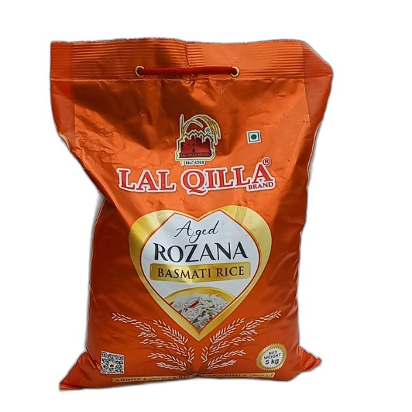 LAL QILLA ROZANA BASMATI RICE 5 KG