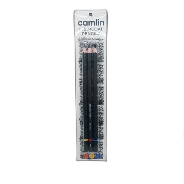 CAMELIN CHARCOAL PENCILSSET OF 3