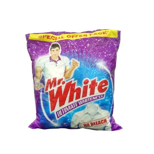 MR WHITE DETERGENT POWDER 1KG