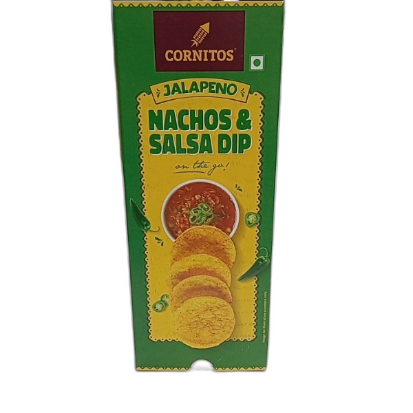 CORNITOS CHIPS PERI PERI NACHOS & SALSA DIP TRAY