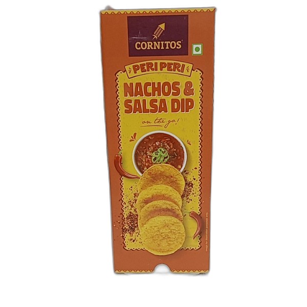 CORNITOS CHIPS JALAPENO NACHOS & SALSA DIP TRAY 7