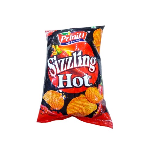 PRINITI SIZZLING HOT CHIPS 100G