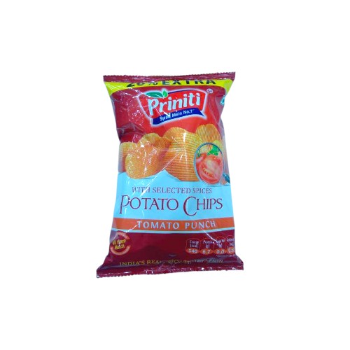 PRINITI TOMATO PUNCH CHIPS 55G