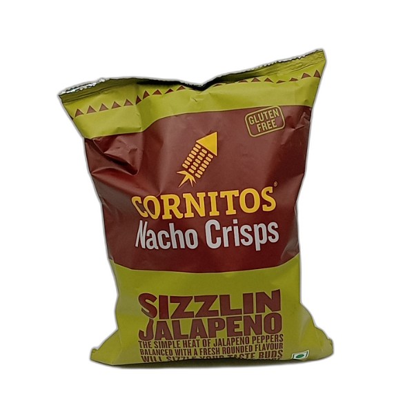 CORNITOS CHIPS SIZLLIN JALAPENO 75 GM