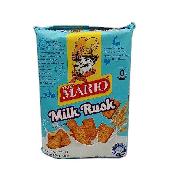 MARIO MILK RUSK 300G