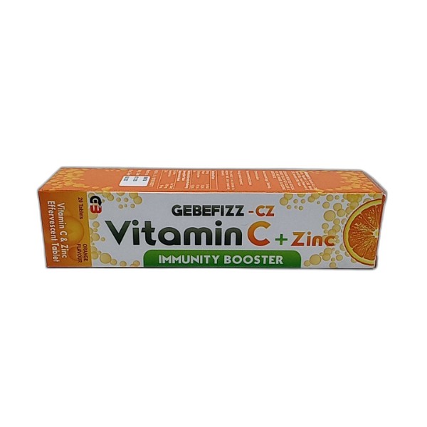 GEBEFIZZ-CZ VITAMIN C+ZINC