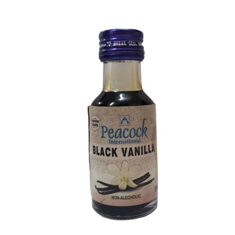 PEACOCK BLACK VANILLA ESSENCE 28ML