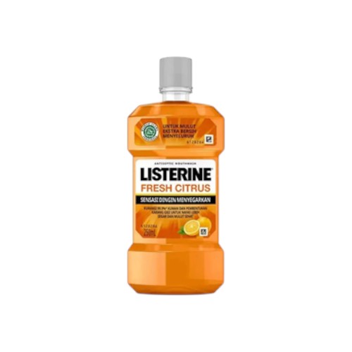 LISTERINE MOUTH WASH FRESH CITRUS 250ML
