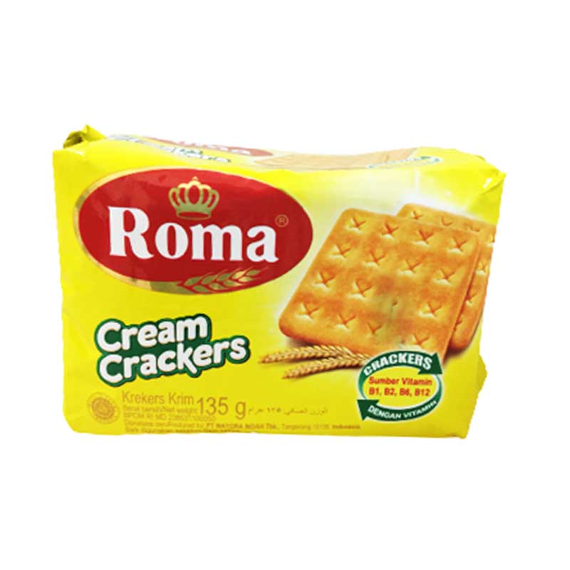 ROMA CREAM CRACKERS 107G