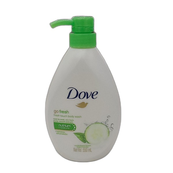 DOVE BODYWASH 550ML GO FRESH TO
