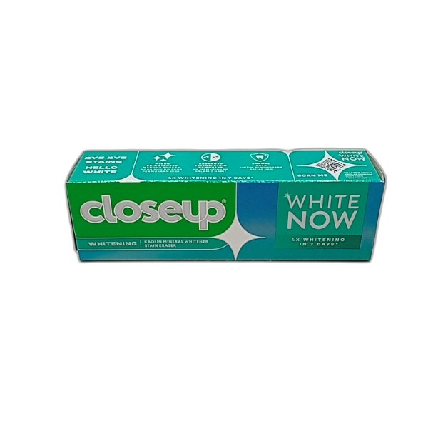 CLOSEUP WHITE NOW STAIN ERASER TOOTHPASTE 95G