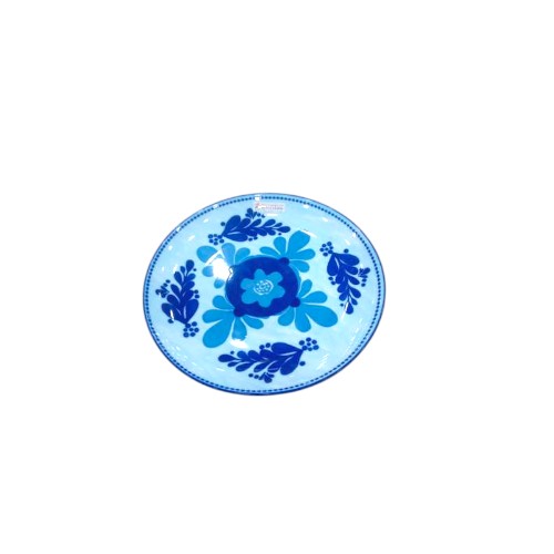 PLATE CERAMIC 20CM SKY BLUE