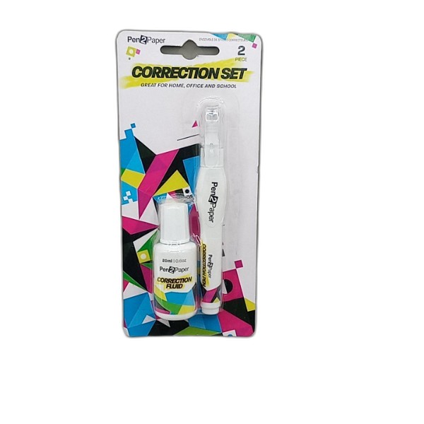 UBL CORRECTION FLUID  PEN SET
