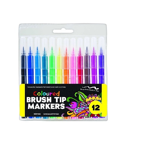 UBL PENS BALL POINT COLOURED 10PK