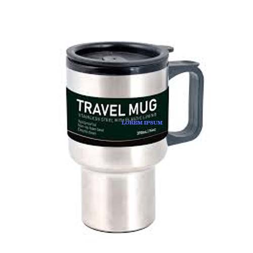 UBL STAINLESS STEEL TRAVEL MUG 390ML