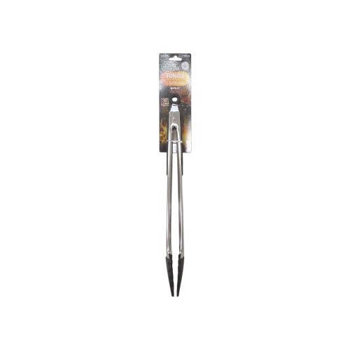 UBL BBQ TONGS SILICON TIP 35CM
