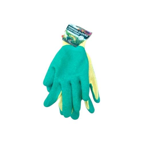 UBL LATEX DIPPED GARDEN GLOVES 1 PAIR