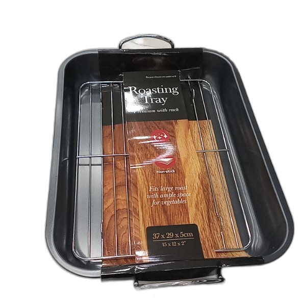 UBL NON-STICK ROASTING TRAY W RACK