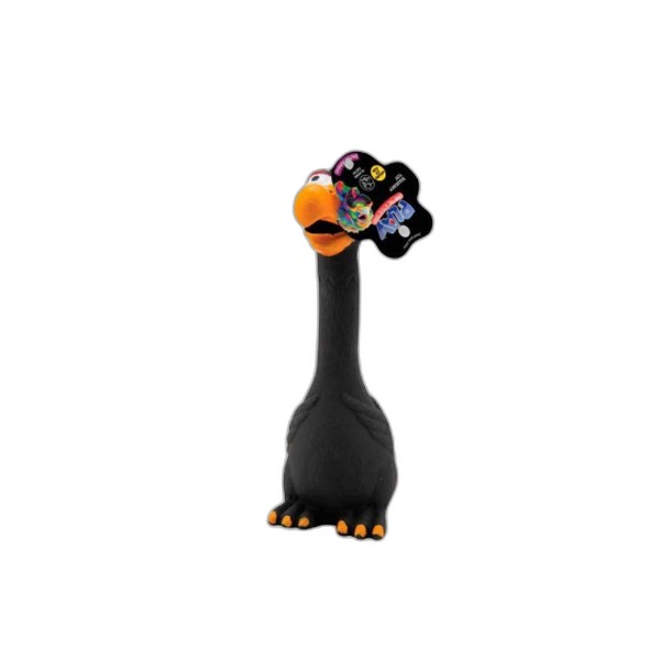 UBL DOG SQUEAKY AND SPIKY LATEX TOY 3 ASSO PA0506