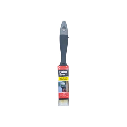UBL PAINT BRUSH RUBBER GRIP 2.5CM