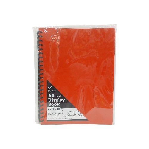 UBL DISPLAY BOOK SPR A4 20-POCKETS