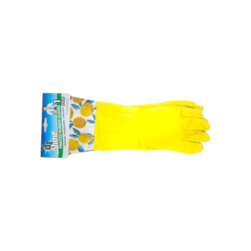 UBL PRINTED RUBBER GLOVES 1 PAIR-ASSORT
