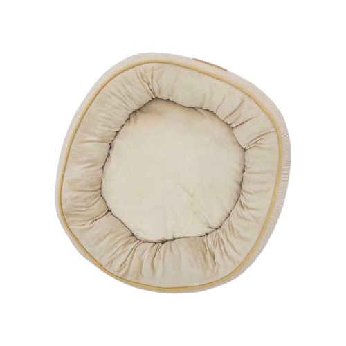 UBL FLEECE PET BED ROUND 55X15CM 2 COLORS