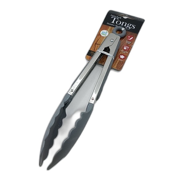 UBL TONGS NYLON TIP AUTO LOCK 24CM