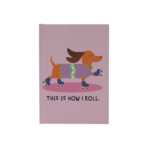 UBL NOTEBOOK HARDCOVER 100 SHEETS A6 5 COLORS