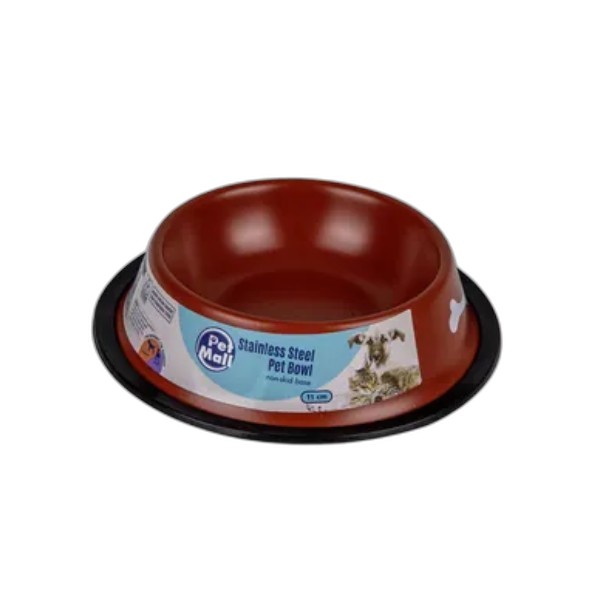 UBL STAINLESS PET BOWL W -HANDLE 900ML