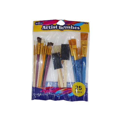 UBL ARTIST BRUSH 25 PIECE SET 2 COLORS