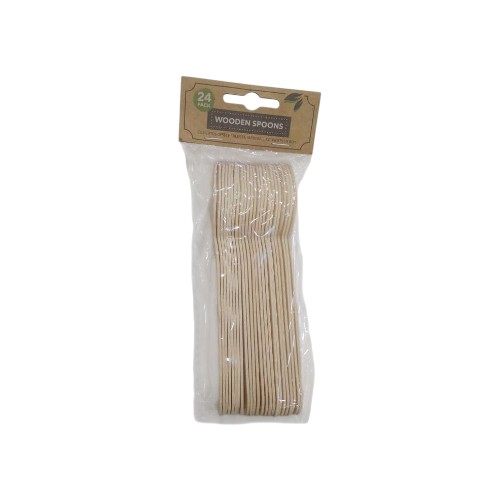 UBL DISPOSABLE SPOONS 24 PACK