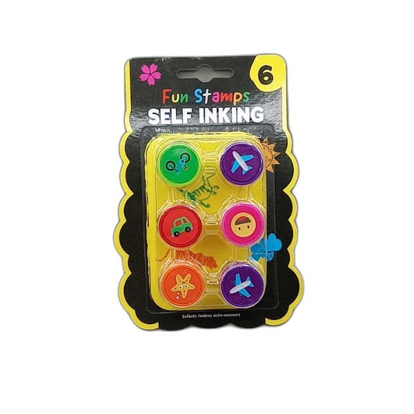 UBL KIDS STAMPS 6 PACK 4 DESIGNS
