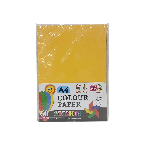 UBL COLORED PAPER A4 70GSM 60 SHEETS