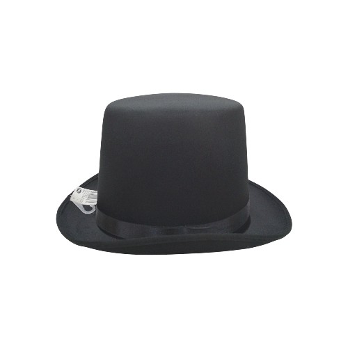 UBL DRESS UP FABRIC TOP HAT BLACK