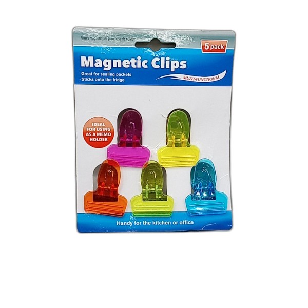 UBL MAGNETIC MEMO CLIPS 5PK