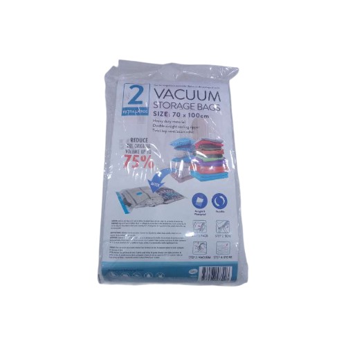 UBL VACUUM STORAGE BAG 2 PACK 70X100CM