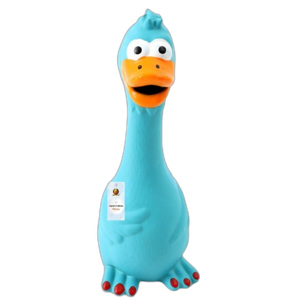 UBL LATEX SQUEAKY DOG TOY 20CM 3 COLORS