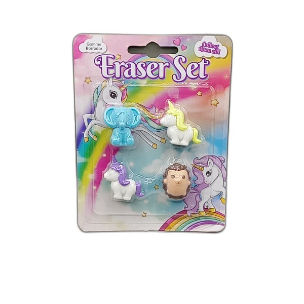 UBL NOVELTY ERASER 3 ASSORT