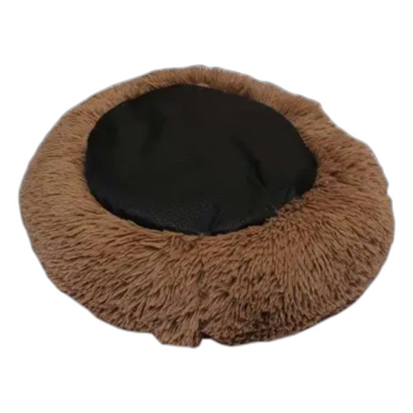 UBL PLUSH PET BED ROUND 58X58X15CM 2 COLORS