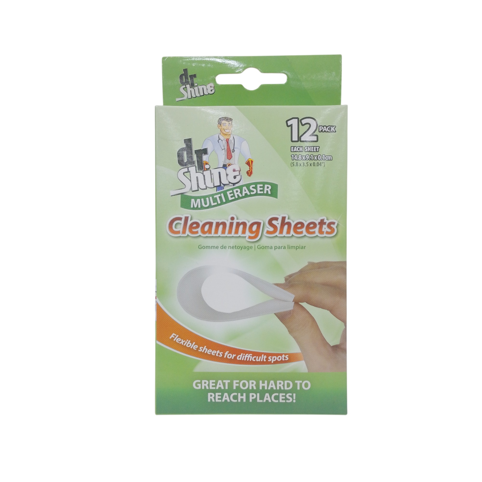UBL MULTI CLEAN ERASER SHEETS 12PK