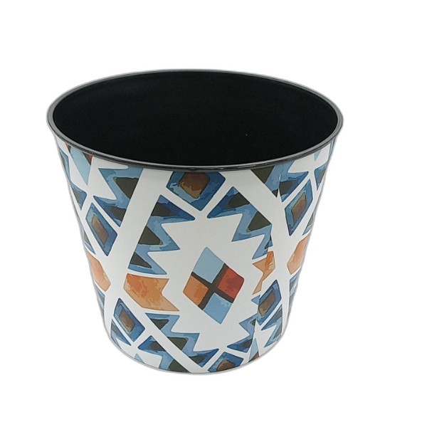 UBL PLASTIC FLOWER POT 15X14CM 6 ASSORT