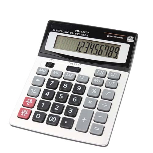UBL CALCULATOR 12 DIGIT BATTERY OPERATED
