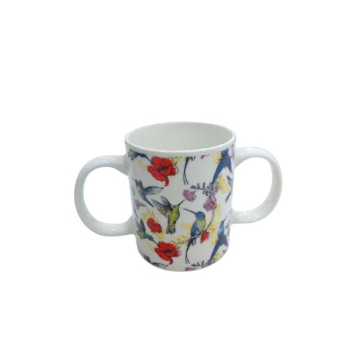 UBL MUG CERAMIC W DOUBLE HANDLE 6 ASSO AM0001