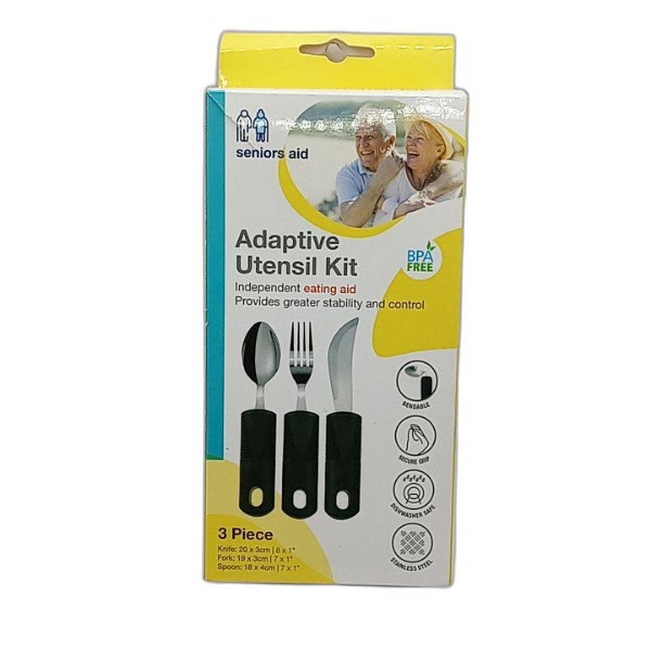 UBL ADAPTIVE UTENSIL SET 3 PIECES
